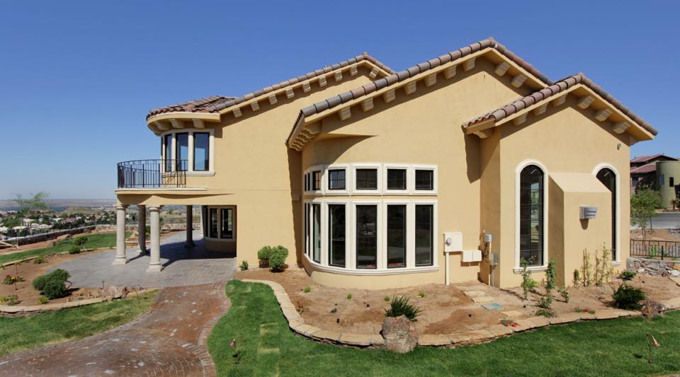 a two-story home built by Padilla Homes